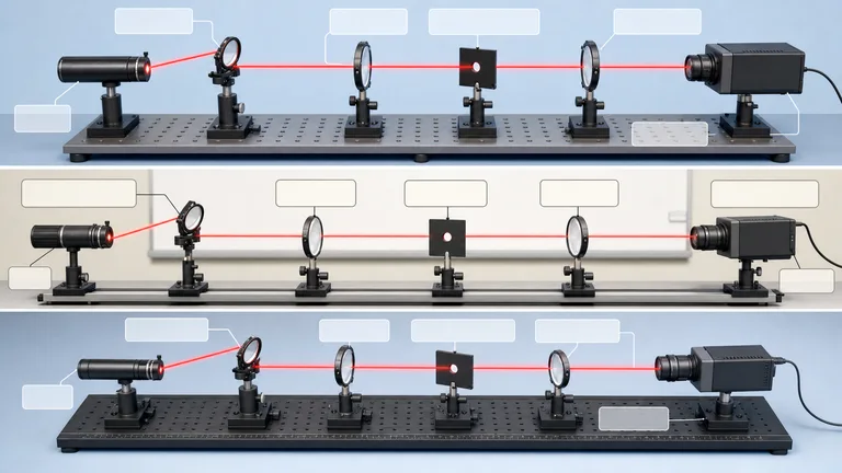 Optical Bench Diagram result preview