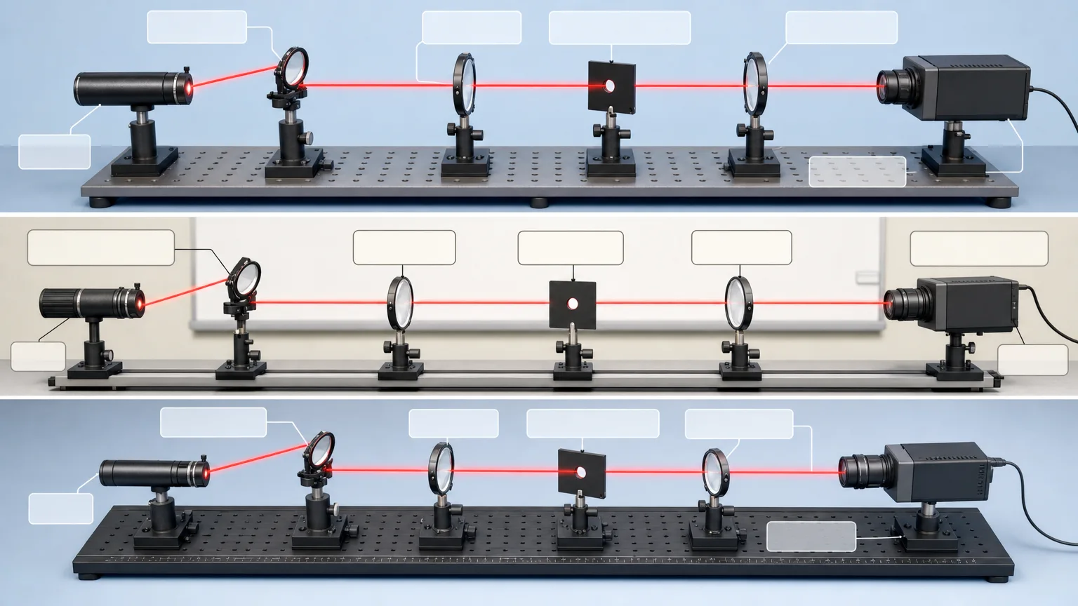 Optical Bench Diagram result preview