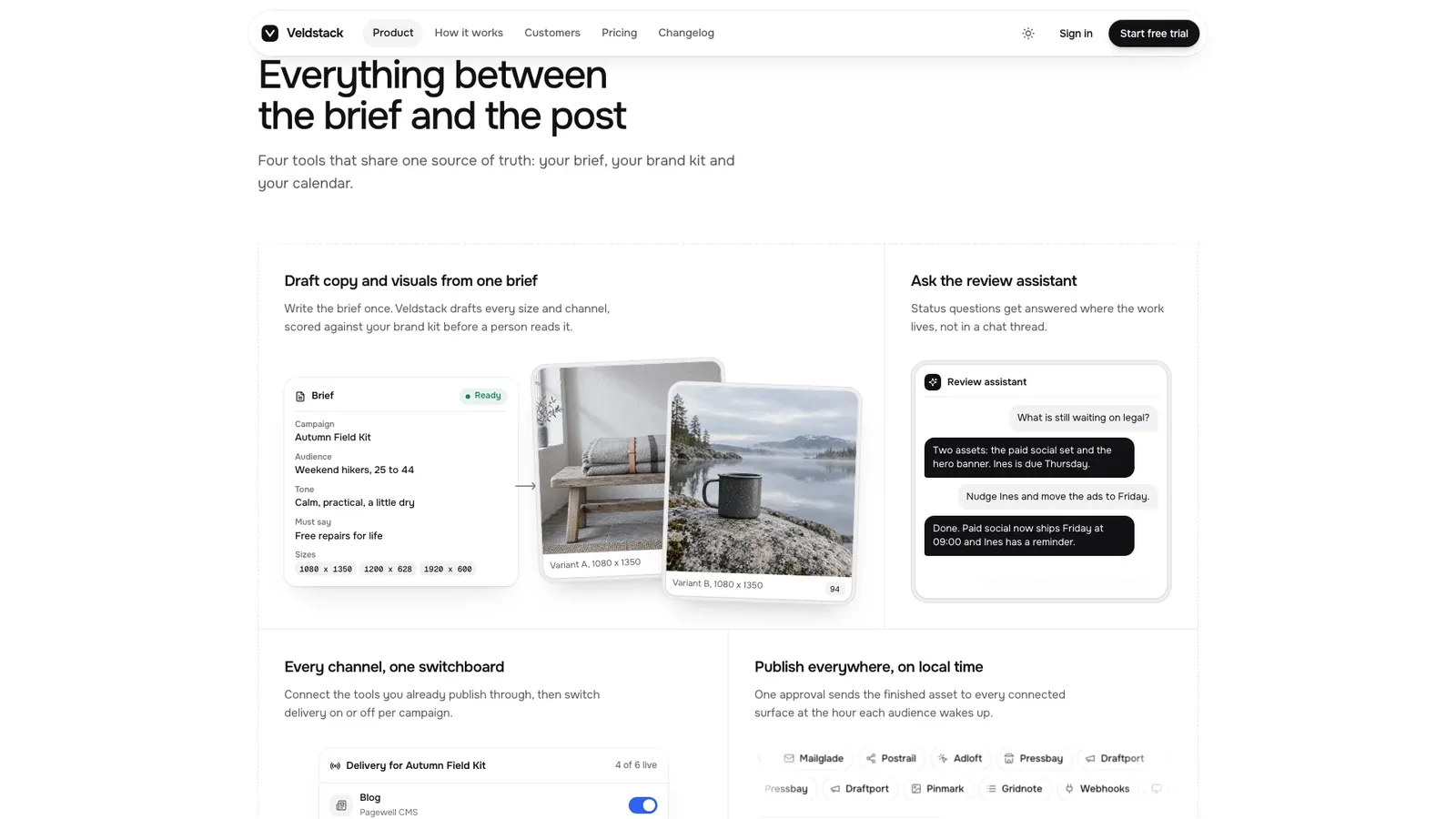 Quartz SaaS Landing result preview 2