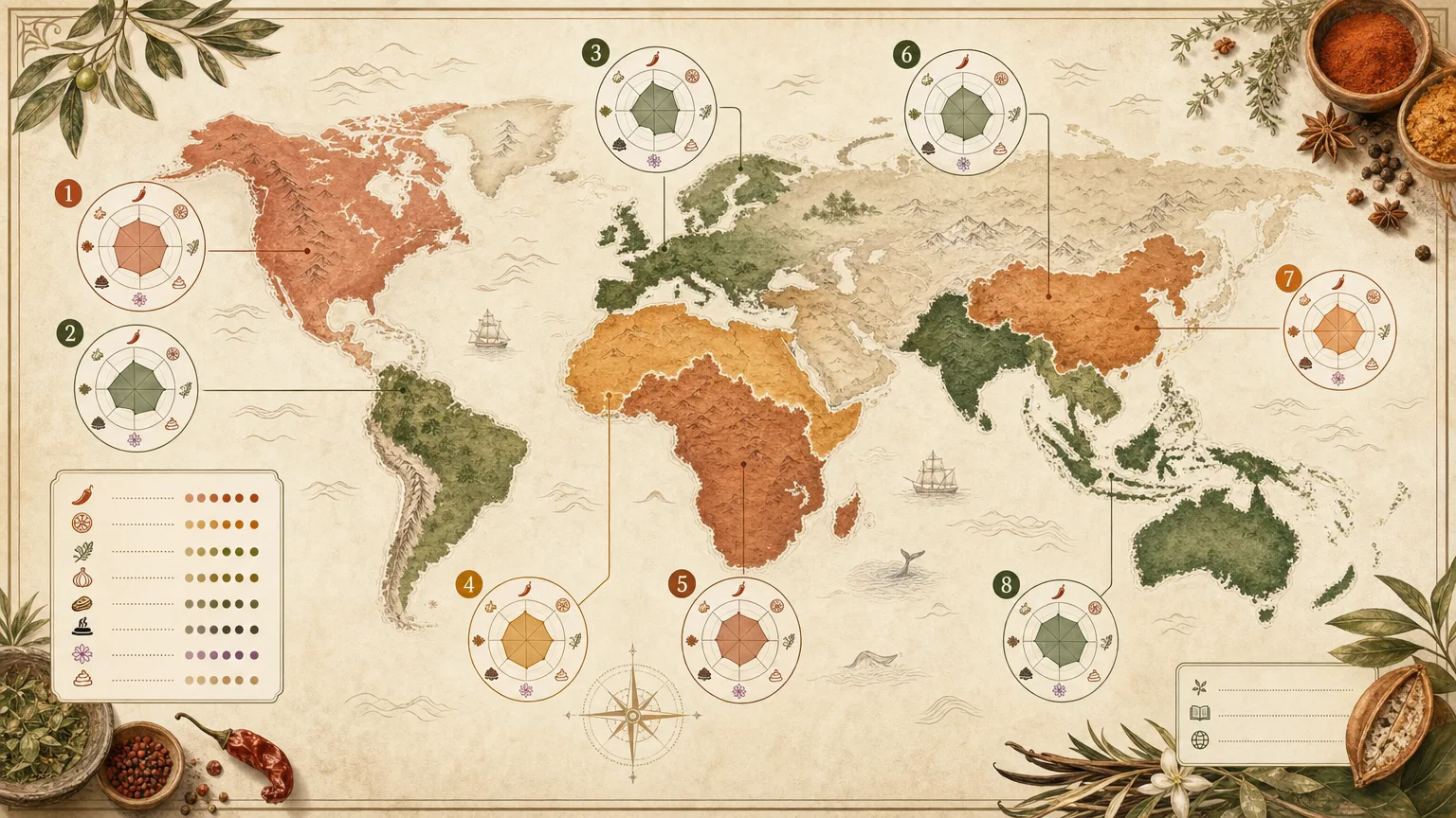Regional Flavor Map result preview 3