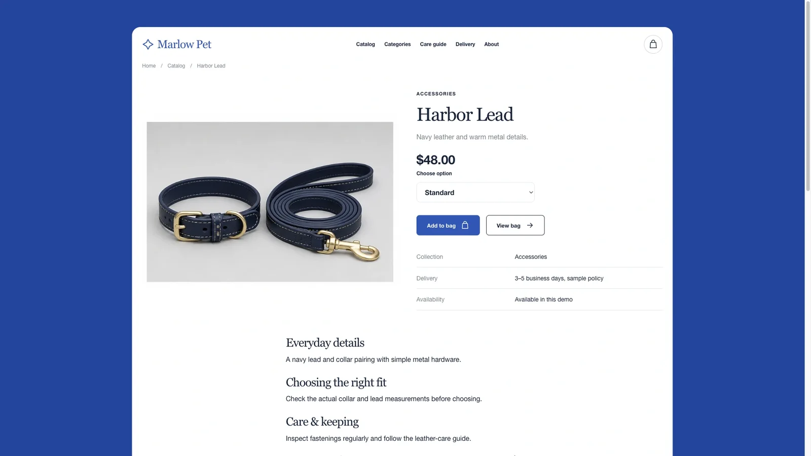 Royal Blue Pet Store result preview 2