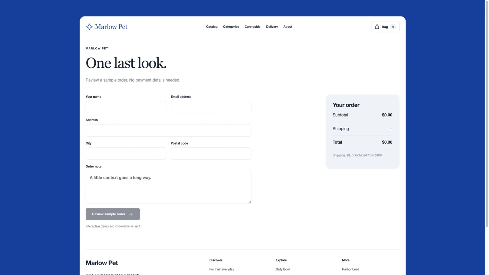 Royal Blue Pet Store result preview 3