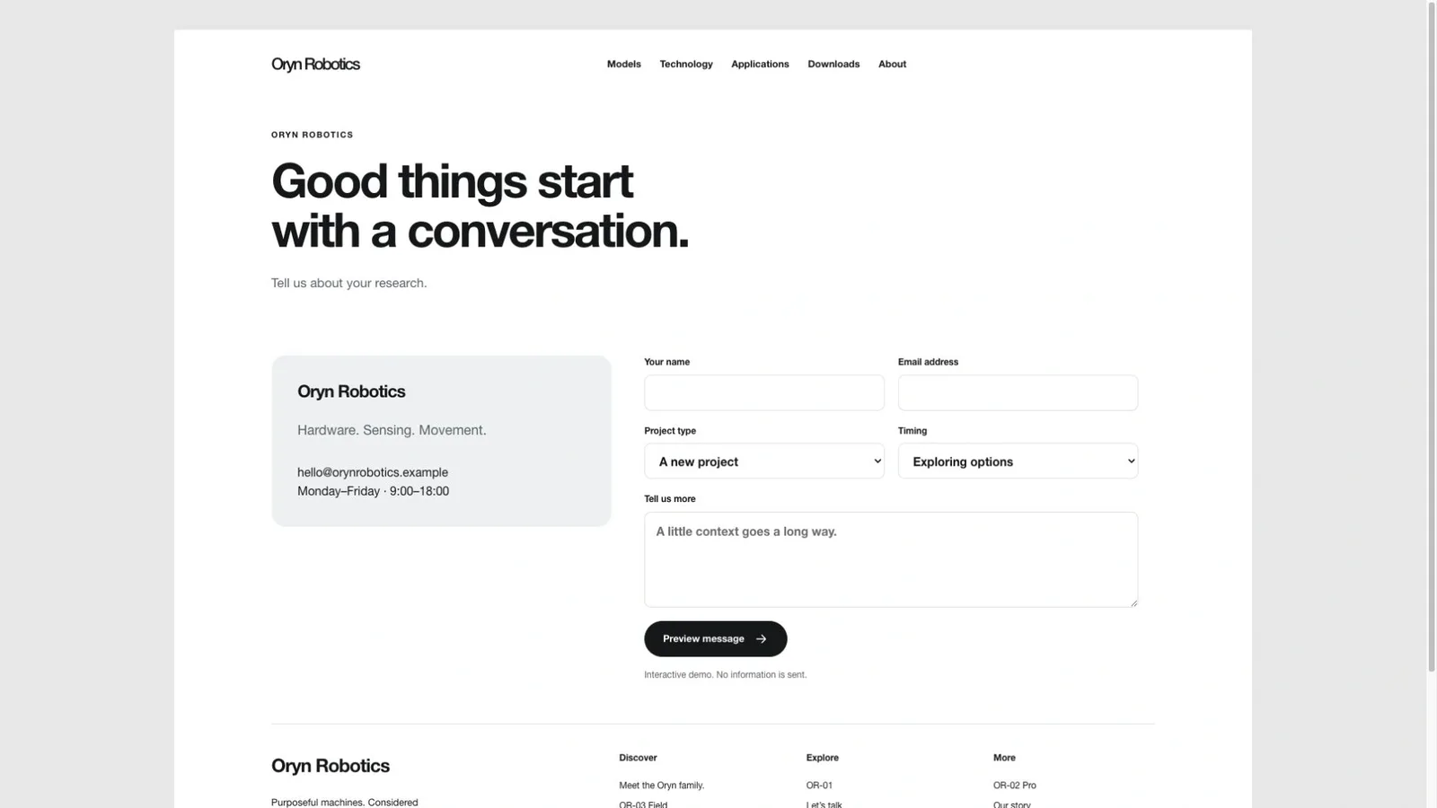Silver Robot Product Site result preview 3