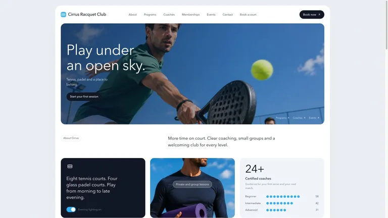 Sky Sports Club Landing result preview
