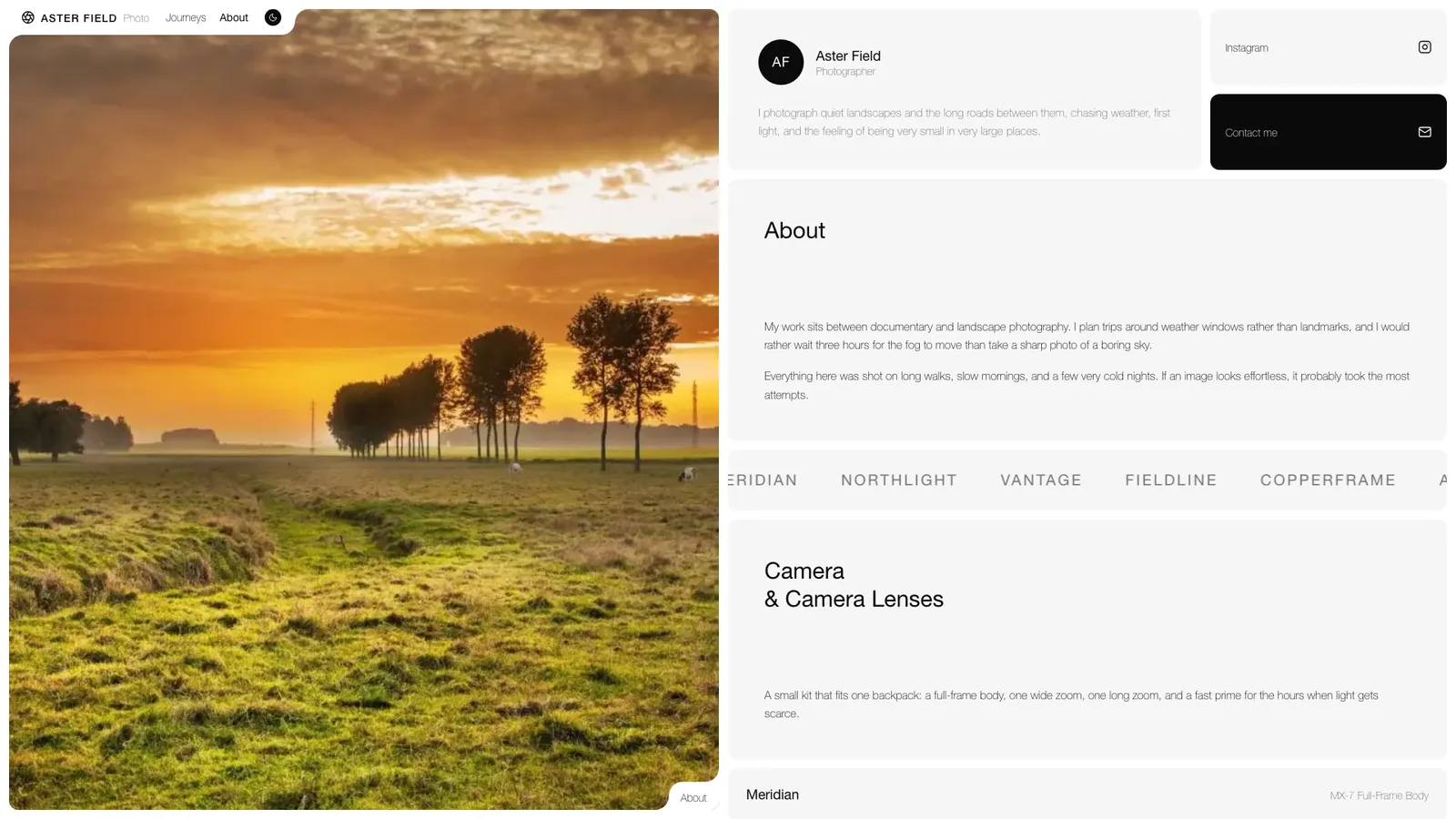 Split Frame Portfolio result preview 3