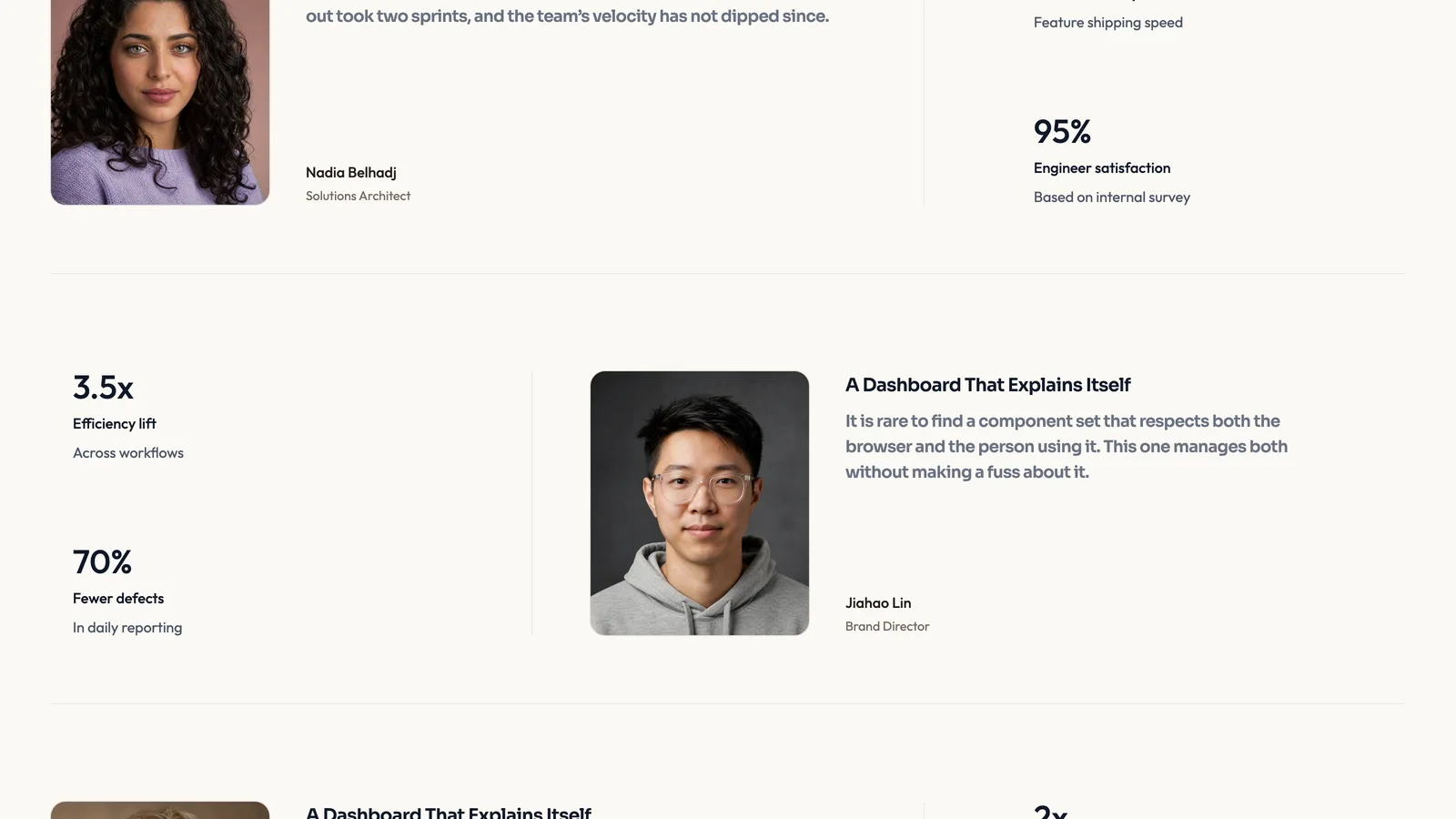 Case Note Testimonials result preview 2