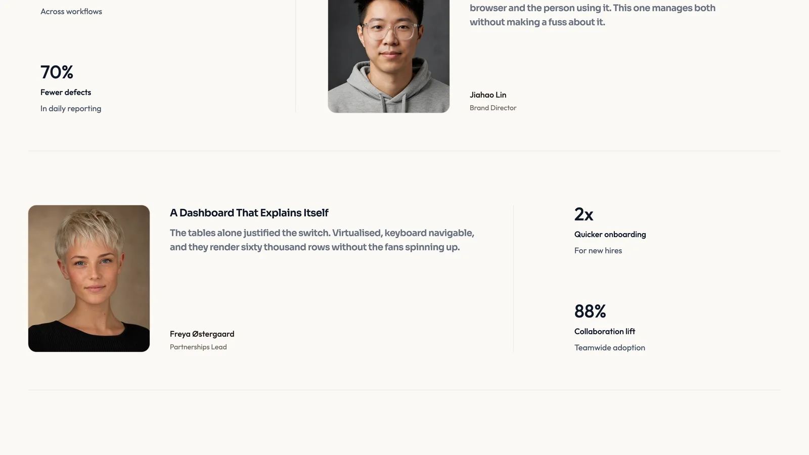 Case Note Testimonials result preview 3