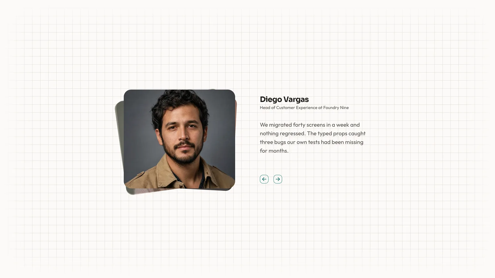 Portrait Switcher Testimonials result preview