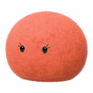 Coral round dot