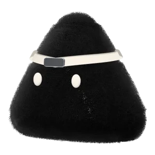 Black triangle ninja dot