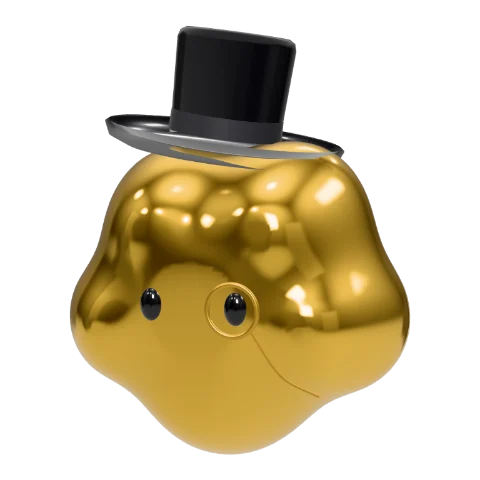 Cloud gentleman dot avatar in chrome